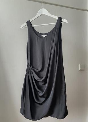 Вечірнє плаття, атласна  сукня h&m3 фото