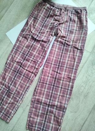 Calvin klein m фланелевые штаны домашние пижамные2 фото