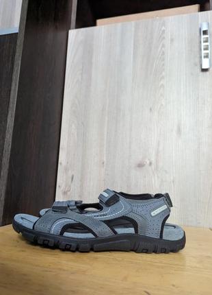Geox respira strada - кожаные босоножки сандалии1 фото