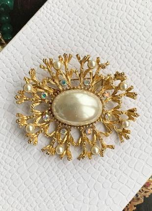 Вінтажна брошка