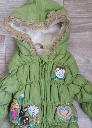 Куртка деми.berti р.74