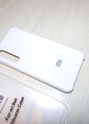 Чехол silicone case original для def xiaomi mi 9 se book case gray se