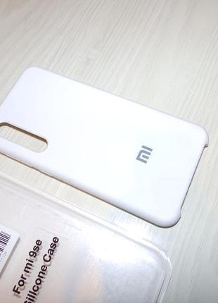 Чехол silicone case original для xiaomi mi 9 se1 фото