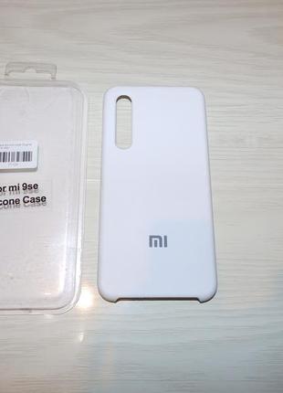 Чехол silicone case original для xiaomi mi 9 se4 фото