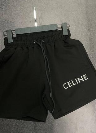 Шорты в стиле celine