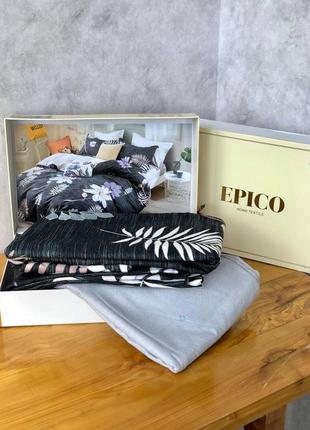 Epico постільний комплект євро сатин3 фото