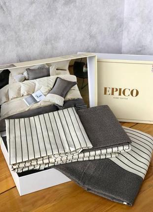 Epico постільний комплект євро сатин2 фото