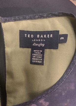 Супер красивое шелковое платье от ted baker. 10 рр.8 фото