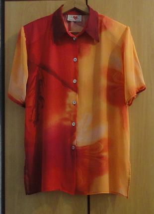 Супер брендова сорочка блуза блузка