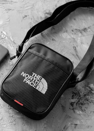 Чоловіча сумка-барсетка the north face/месенджер tnf/сумка через плече норд фейс1 фото