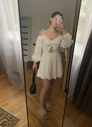 Платье из льна от украинского бренда1 фото