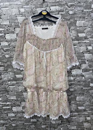 Туника, пляжная туника, парео