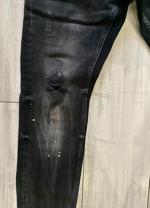 Джинсы мужские зара новые / скинни джинсовые новее мужественные зара3 фото