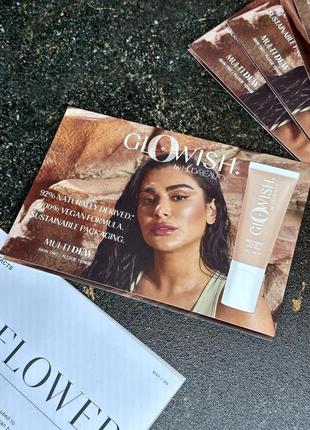 Huda beauty glowish multidew skin tint тонувальний засіб-тінт для шкіри пробник