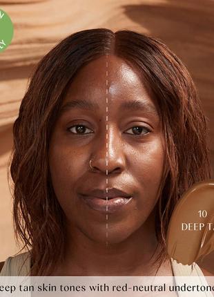 Huda beauty glowish multidew skin tint тонирующее средство-тинт для кожи пробник6 фото
