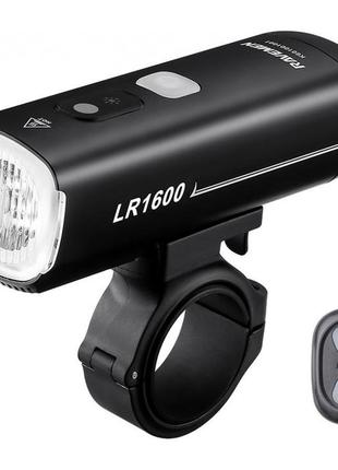 Фара велосипедна ravemen lr1600 usb 800 lm бездротова кнопка в комплекті