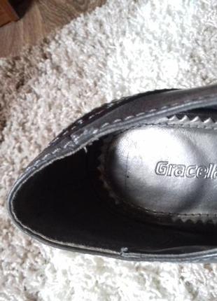 Туфли - оксфорды на каблуке graceland–2 фото
