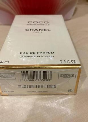 Парфумована вода жіноча chanel coco mademoiselle коко мадмуазель 100 мл3 фото