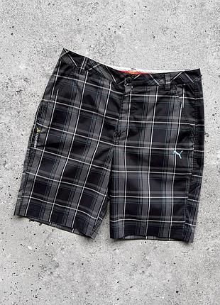 Puma men’s plaid usp dry shorts шорти