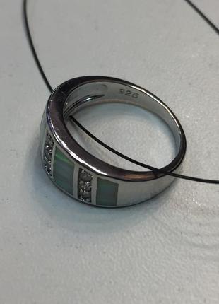 Красивейшее кольцо с огненным опалом. кольцо огненный опал 17,5 размер2 фото