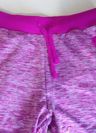 Спортивные штаны женские на флисе miss fiori, оригинал, розовые, xs, s, l, xl3 фото