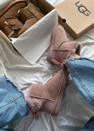 Черевики ugg mini чоботи, уггі зимові7 фото