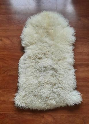 Коврик килимок для ніг натуральна овеча шкура2 фото