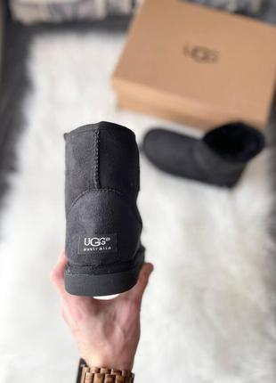 Жіночі черевики ugg vegan black чоботи, уги зимові3 фото