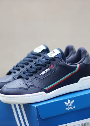 Шкіряні чоловічі кросівки від adidas continental 80\оригинал\р.40(26см)