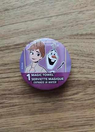 Детское полотенце для девочки холодное сердце снеговик олаф,анна disney