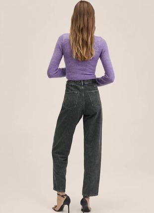 Оригінальні жіночі джинси з високою талією від mango3 фото