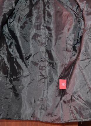 Новый пиджак на 6 лет, цвет черный р. 116 см4 фото