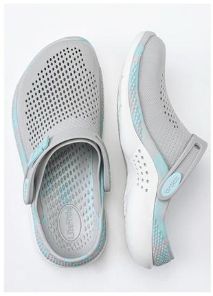 Crocs literide 360 marbled clog, 100% оригинал