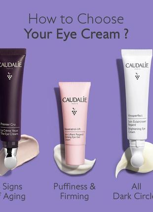 Caudalie vinoperfect dark circle brightening eye cream with niacinamide осветляющий крем для кожи вокруг глаз6 фото