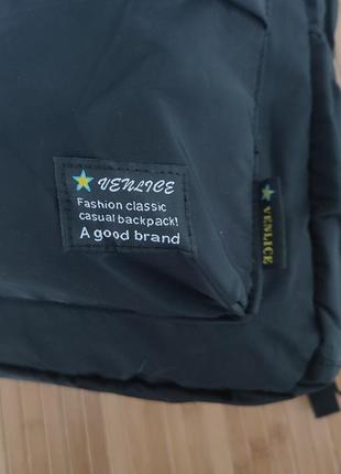 Рюкзак "venlice" 20 литров цвет черный5 фото