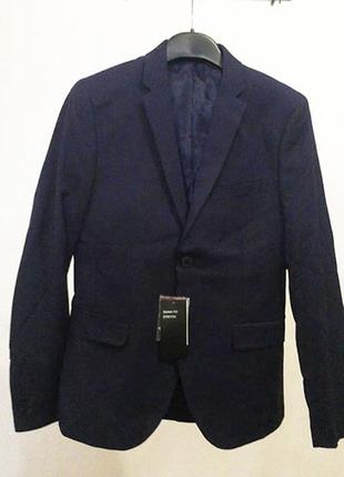 Оригинальный пиджак skinny fit от бренда h&m разм. 447 фото