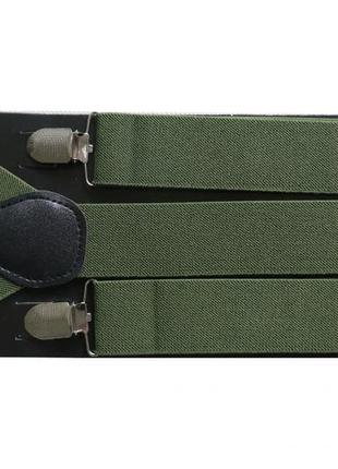 Подтяжки suspenders new-y0028 зеленые2 фото