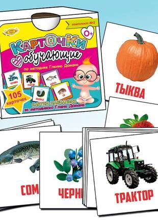 Карточки обучающие по методике гленна домана. №2. мкд0007