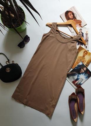 Легке літнє плаття гарного тілесного кольору розмір м.1 фото