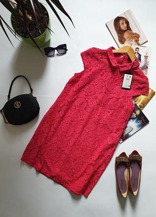 Шикарное ажурное платье mohito