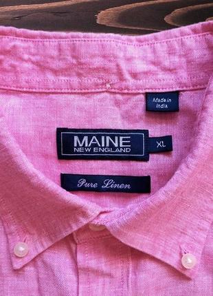 Рубашка maine new england® xl-xxl лён5 фото