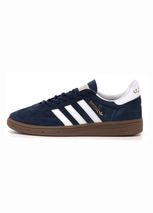 Чоловічі снікерси adidas spezial suede navi.