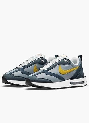 Демисезонное оригиналовое кроссовки nike air max dawn blue/yellow серые оригинальные кроссовки nike air max1 фото