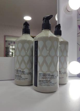 Шампунь для всех типов волос barex italiana contempora frequdent use universal shampoo, 1000 ml