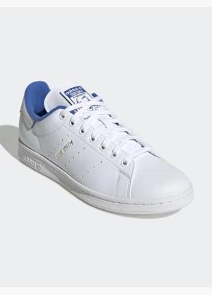 Белые оригинальные кроссовки adidas stan smith оригинал оригінальні кросівки adidas stan smith7 фото