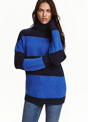 Оригинальный теплый вязаный свитер от бренда h&m 0420164005 разм. s