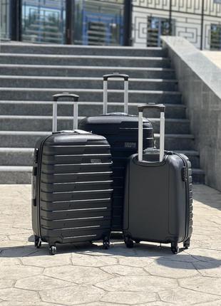 Большой чемодан,на 110 л, большой размер качественный чемодан по низкой цене,пластик,4 колеса,дорожная сумка,чемодан,ручная поклажа,средней6 фото