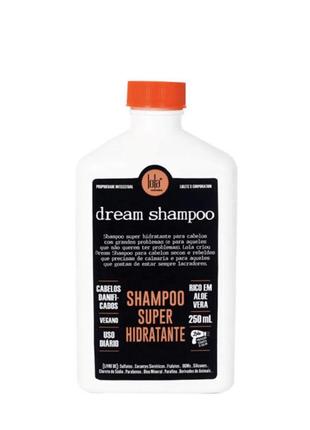 Шампунь для восстановления истощенных волос lola dream shampoo super hidratante, 250 мл