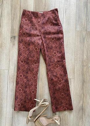 Симпатичные летние брючки коллаборация h&m morris& co 36/s🌺