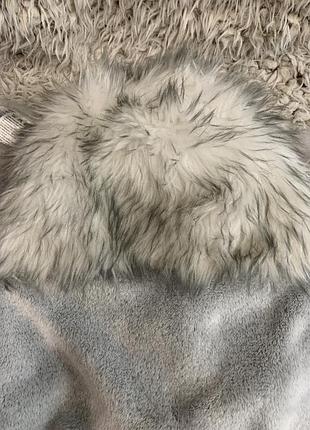 Детские флисовые пледы/пледы grey snow monster с худи